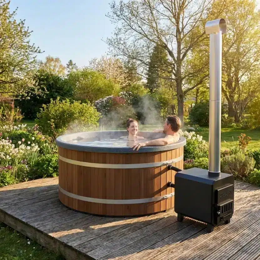 Welltub mit externer Heizung